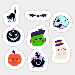 Halloween Sticker Collection Various Sticker